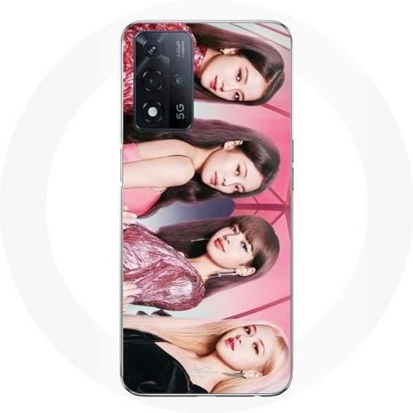 Funda Maniacase Para Oppo A93S 5G Con El áLbum Blackpink Lisa Y El Stade De France-image