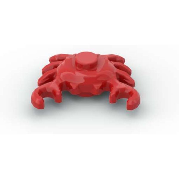 Moja WŁAsna KreatywnoŚĆ 10 Sztuk 33121 Krab Klocki ZwierzęTa Wodne Zabawa W Domie Klocki Edukacyjne Puzzle CząStkowe Zabawka Prezent Urodzinowy Dla Dzieci Red-image