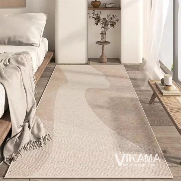 JapońSki Styl Lekki Luksusowy Dywan Balkon Salon Sofa Dekoracja Domu Sypialnia AntypośLizgowy I łAtwy Do Czyszczenia Mata PodłOgowa 60*90Cm-image