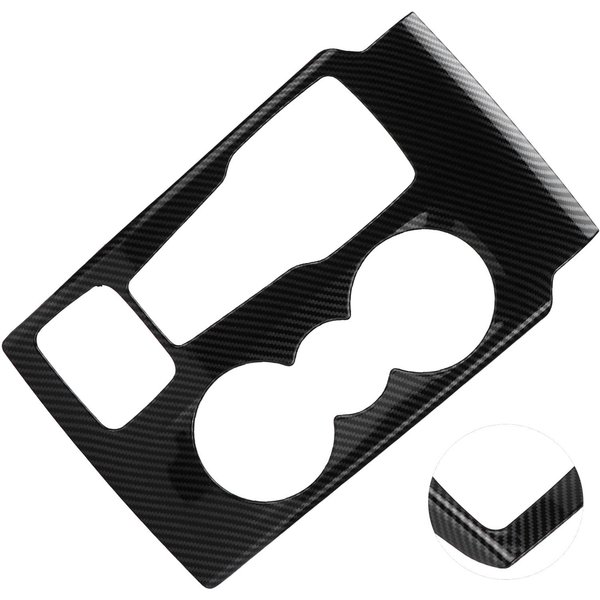 Cubierta De Panel De Palanca De Cambios De La Consola Central Estilo Fibra De Carbono Reemplazo Para Ford Focus 2019 2021-image
