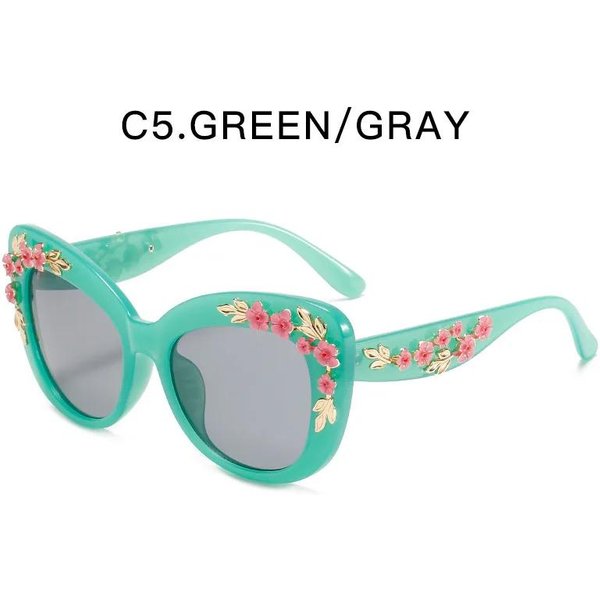 Polaryzacyjne Ochrona UV Lekkie Wygodne TrwałE Wysokiej JakośCi Retro Stylowe Metal Stopowy Damskie Okulary PrzeciwsłOneczne As The Picture-image