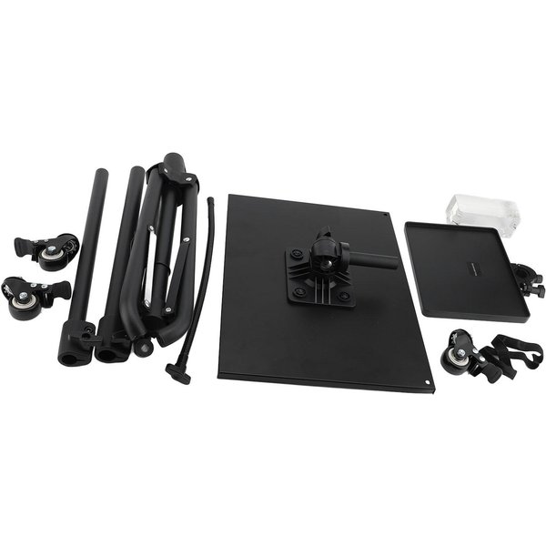 Soporte TríPode Para Proyector Soporte De Suelo Para PortáTil Altura Ajustable Montura Para Proyector Con Rueda Universal Black-image