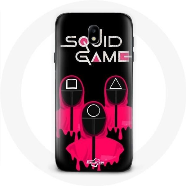 Funda Para Samsung Galaxy S5 Juego Del Calamar MáScaras Cuadrado TriáNgulo Y CíRculo-image