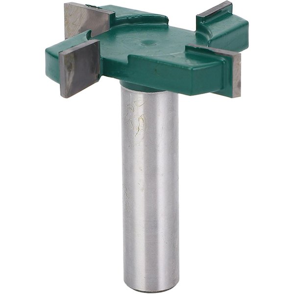 Fresa CNC Para Nivelar La Superficie De La Mesa De Sacrificio VáStago De 12 Pulgadas 4 Filos DiáMetro De Corte De 2 Pulgadas Altura De Corte De 38 Pulgadas Para-image