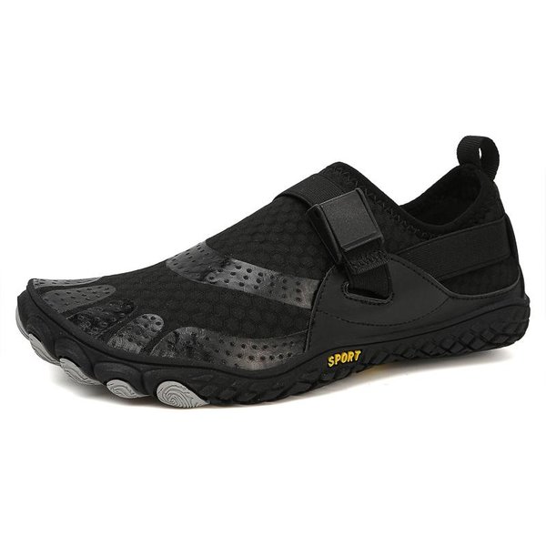 Talla Grande 48 49 50 Hombres Mujeres Zapatos AcuáTicos De Playa NatacióN Buceo Zapatos De Agua Fitness Mar Descalzo Verano Exterior Zapatos Para Vadear 47 Negro-image