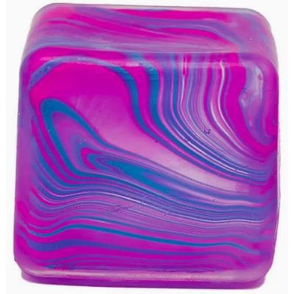 PłAtek ŚNiegu Kostka Lodu Cukier SłOdowy Squishy PudełKo Niespodzianka OdstresowująCe Zabawka Do ŚCiskania Z Powolnym Odbiciem Przeciw LęKom Zabawki Manualne 5CM Fioletowy-image