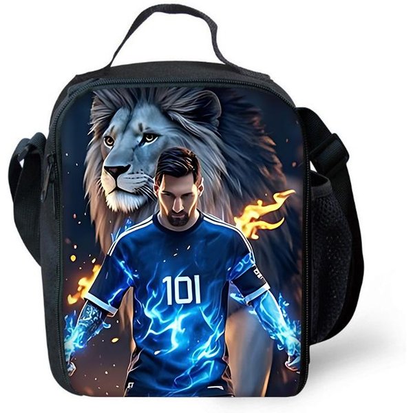 DziecięCy Plecak Szkolny PiłKarski M-Messis Nr 10 Z Torbami Na Lunch , PióRnikami , Plecakami Szkolnymi Dla ChłOpcóW DziewcząT Najlepszy Prezent-image