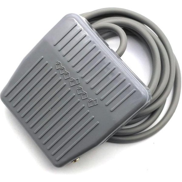 Interruptor De Pie Nuevo EléCtrico Spdt TFS-201 Pedal Control MomentáNeo Longitud Del Cable 2 Metros TFS-201 Gray-image