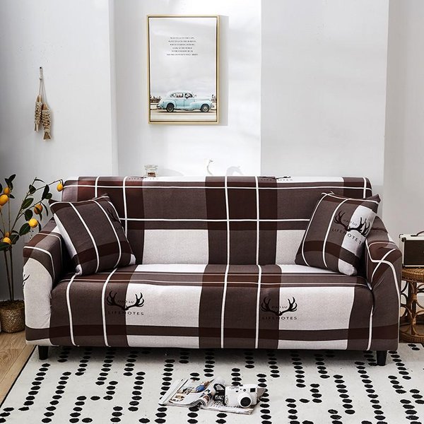 Fundas GeoméTricas Para Sofá, Fundas EláSticas Para Sofá Para Sala De Estar, Funda Para Sofá, Silla, Funda Para Sofá, Toalla, DecoracióN Del Hogar, 1/2/3/4 Plazas 1Pc 1-Seat 90-140Cm-image