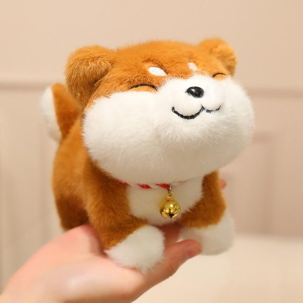 20 Cm Uroczy Pies Szczeniak Pluszowa Zabawka Wypchana Kawaii Husky Bichon Shiba Inu Golden Retriever KreskóWkowe ZwierząTko Lalka Prezent Urodzinowy 20Cm-image