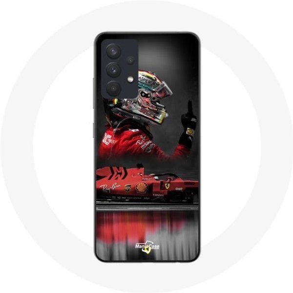 Funda Para Samsung Galaxy A13 4G / A13 4G Lite FóRmula 1 Sebastian Vettel Piloto De Carreras F1 Rojo-image