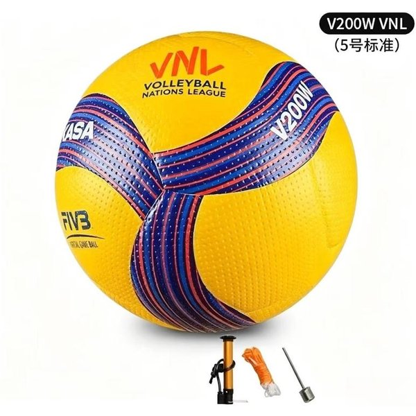 Nuevo De Alta Calidad Nº 5 V200W-VNL Entrenamiento De Voleibol Juego Profesional Interior Exterior Tira De Color Con Pegamento Caliente Accesorios De Voleibol-image
