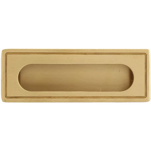 Tirador Empotrado De LatóN Para Muebles De Cocina, Armarios, Cajones Y Armarios.-image