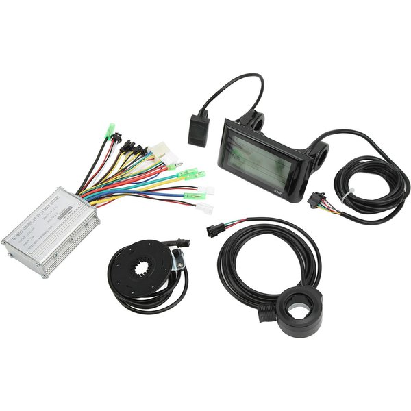 Controlador De Motor Sin Escobillas 36V 48V Pantalla LCD S900 Acelerador De Pulgar 130X Kit Sensor De Asistencia De Potencia 8C-image