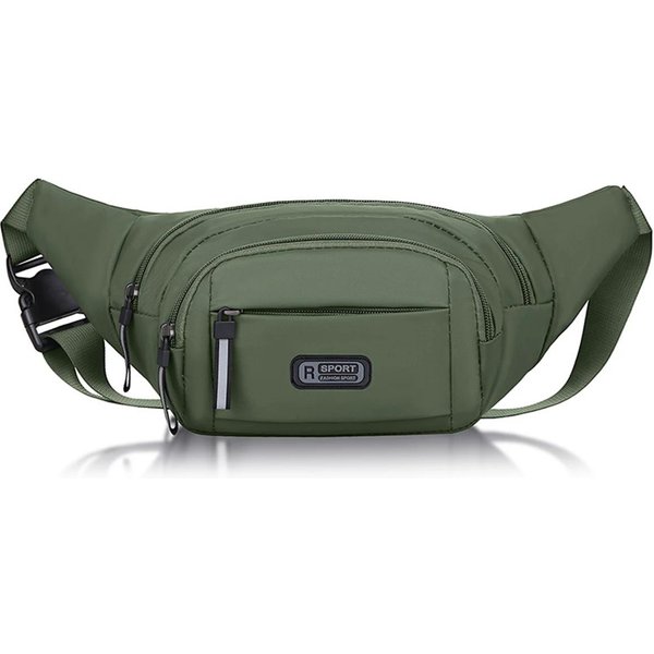 RiñOnera Multifuncional Bolsas Para Cintura RiñOnera MóVil Deportiva Para Hombre Al Aire Libre Ocio Bolso De Pecho Antirrobo Delgado Bolso Cruzado-image