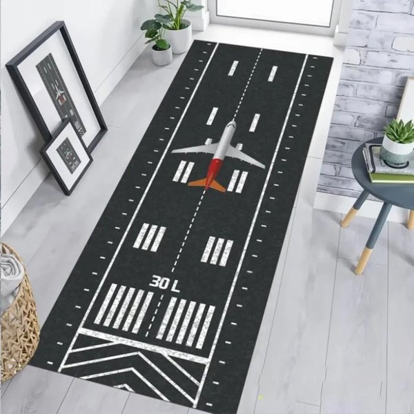 AntypośLizgowa DźWięKoszczelna Mata Dywanowa Na KrzesłO Komputerowe, Do Pokoju Gier Gabinetu Sypialni Wystroju Domu 80X200Cm 31X80Inch-image
