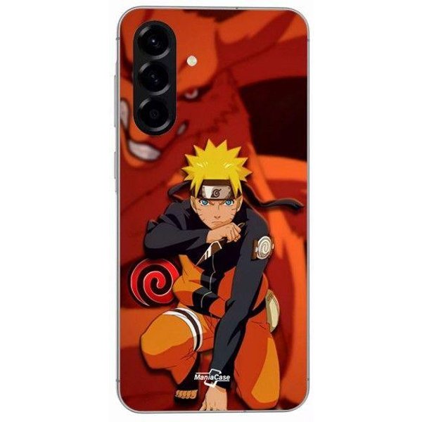 Funda - Maniacase - Samsung Galaxy A36 - Silicona - Negro - Naruto Kurama Negro-image
