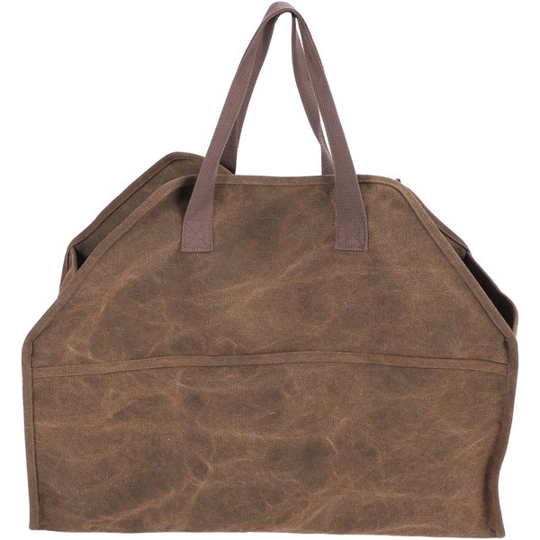 Bolsa De Lona Resistente Para LeñA Grande Soporte Para LeñA Bolsa De Compras Accesorios Para Chimenea Estufa De LeñA-image