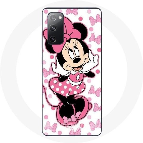 Funda Para Samsung Galaxy S20 FE Minnie Mouse Dibujos Animados Lindo Rosa-image