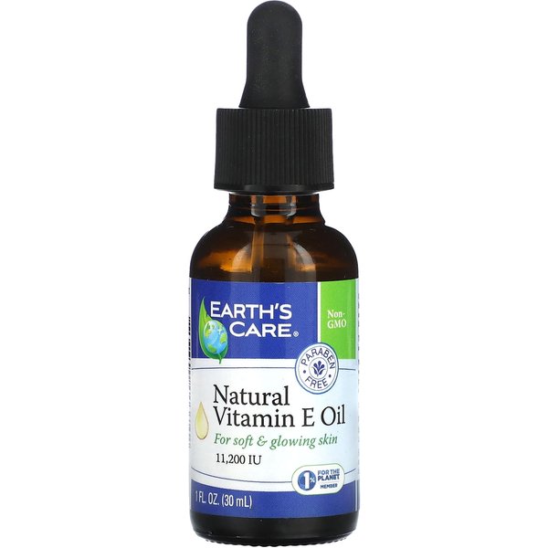 Earth's Care, Aceite Natural De Vitamina E, 11 200 Ui, 1 Onza LíQuida (30 Ml)-image