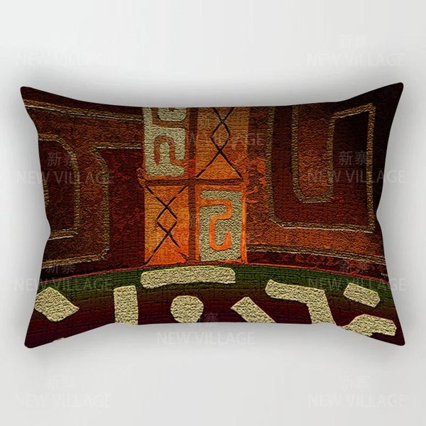 Nordycka Jesienna Dekoracja Domu 30*50 Poszewka Na Poduszkę Dekoracyjną Sofa Nowoczesna Boho Salon Poszewka Na Poduszkę 30X50Cm 40X240 Poszewka Na Poduszkę Z RośLinami 30X50Cm-image