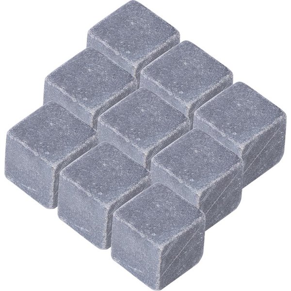 9Pcs Piedras De Whisky Cubitos De Hielo Para Sorber Enfriador Reutilizable Enfriador De Bebidas De Vino Piedras De Hielo Para Vino-image