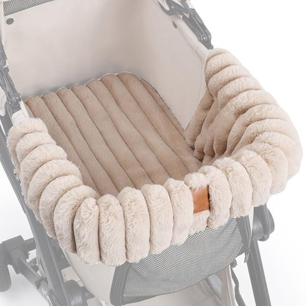 Cochecitos Para Mascotas Colchoneta Cochecitos Para Perros Colchoneta CojíN Para Cochecitos De Mascotas Para Un Paseo CóModo Cubierta Para La Suciedad De Cochecitos De Mascotas Removible Caqui-image