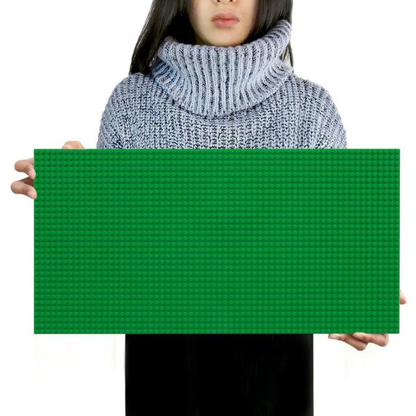 Placa Base De Bloques De ConstruccióN CláSicos De 32*64 Puntos Para NiñOs, Placa Base De Pared Ensamblada Hazlo TÚ Mismo, Funciona Con Juguetes-image