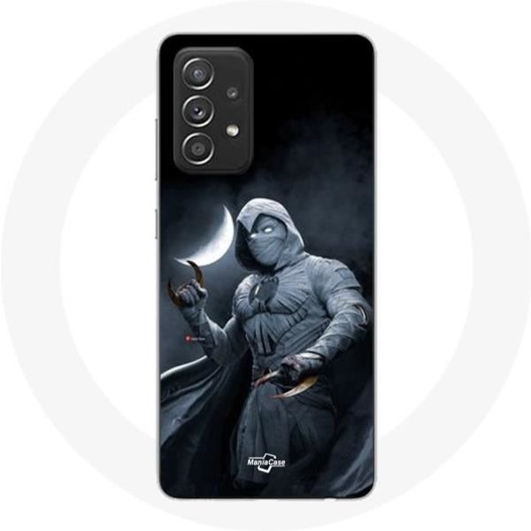 Funda - Samsung - Galaxy A33 5G - Silicona - Flexible - Caballero Luna Batman Negro-image