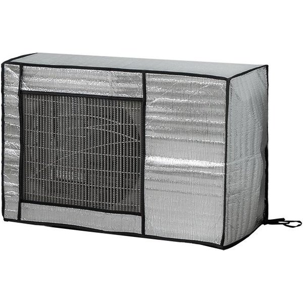 Pokrywa Klimatyzatora Z Folii Aluminiowej, Jednostki ZewnęTrzne, Ochrona PrzeciwsłOneczna, Wodoodporna, Klimatyzator Domowy, OsłOna PrzeciwpyłOwa 96X40X70Cm-image