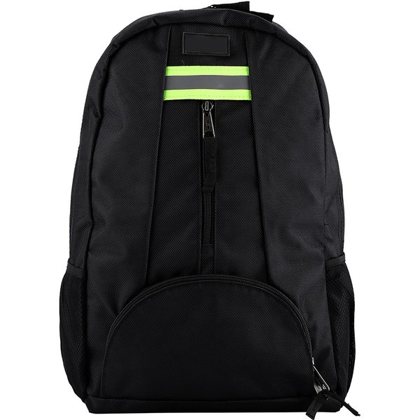 Mochila De Tela Oxford Para Herramientas Bolsa Resistente Al Desgaste Para Electricista Fontanero Reparador (Negro) Negro-image