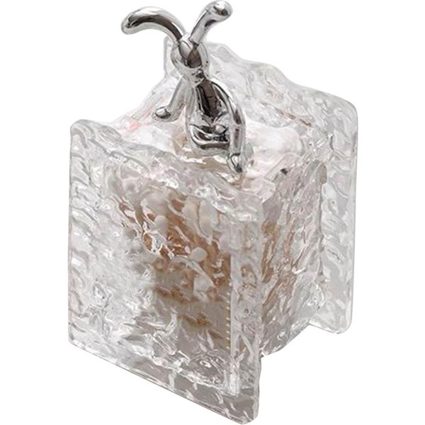 Caja Para Bastoncillos De AlgodóN AcríLico Duradero Soporte Para Bastoncillos De AlgodóN Multifuncional Caja Para Palillos De Dientes Soporte Para Discos De AlgodóN-image
