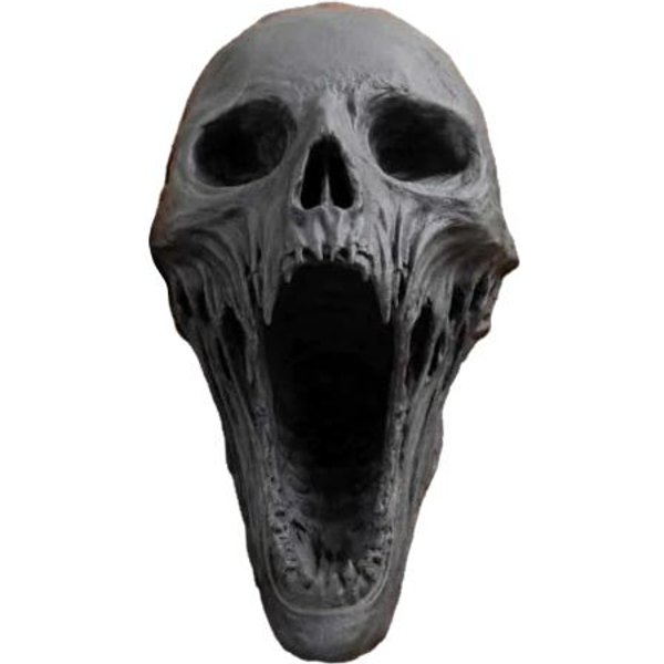 Gotycka Statua Czaszki, Model Ludzkiej GłOwy Drukowany 3D Do Dekoracji Domu, Statuetki Na Halloween, Model Czaszki Na PółKę I Biurko Czarny-image