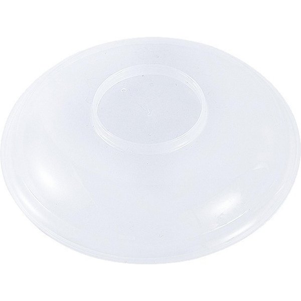 Tapa Para Calentar En Microondas Transparente Multifuncional PortáTil Tapa Antisalpicaduras Para Microondas Para Cocina Mediana M(315 X 180Mm / 12.4 X 7.09In) White-image