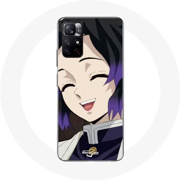 Funda - Xiaomi - Redmi Note 11S 5G - Shinobu Kocho - Anime - Flexible - Blanco-image