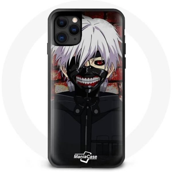 Funda - Maniacase - Iphone 12 Pro - Tokyo Ghoul - Flexible - ProteccióN Y DecoracióN Negro-image