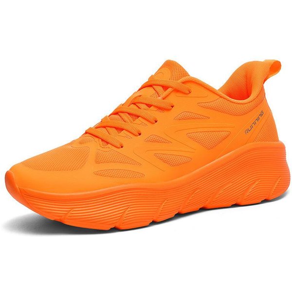 Zapatillas De Correr Para Hombre Talla Grande 47 Nuevas Zapatos De Exterior De Verano OtoñO Zapatillas Casuales Zapatos De Lujo Con Suela Gruesa 40 Naranja-image