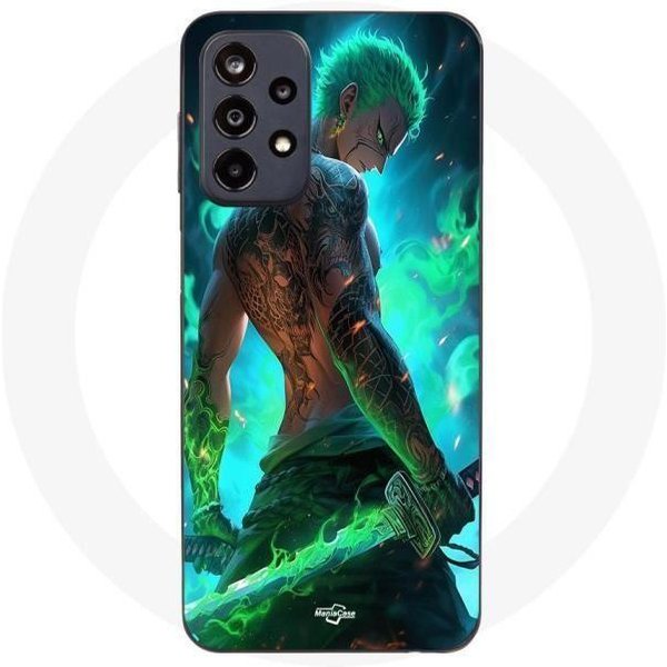 Funda Maniacase Para Samsung Galaxy A23 4G One Piece Zoro 3D Manga Anime Fanart-image