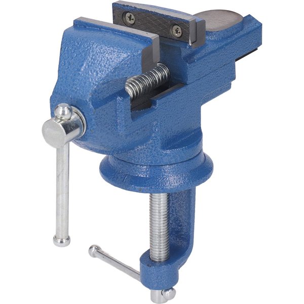 Pinza De Tornillo De Mesa De 2 Pulgadas Para Banco De Trabajo, Base Giratoria De 360 Grados, Tornillo Ajustable Para CarpinteríA-image