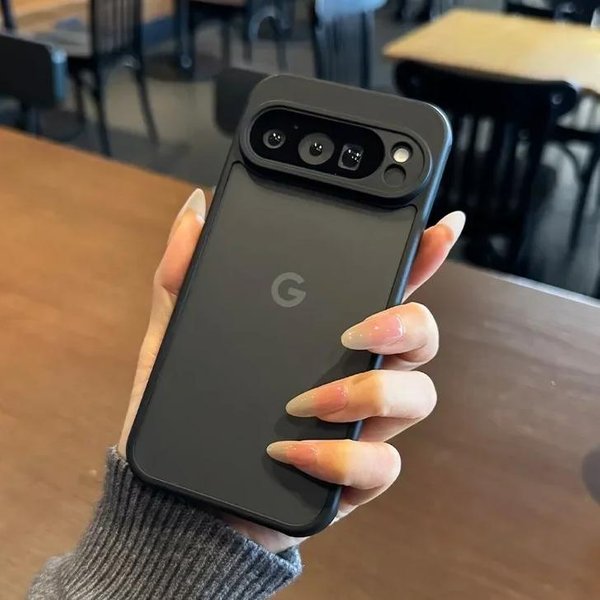 Luksusowe Matowe Pancerne Etui Na Telefon Dla Google Pixel 11 10 9 8 Pro XL 7 6 9A 8A 7A 6A Twarde Matowe Odporne Na WstrząSy Pokrowiec Dla Pixel 11Pro Google Pixel 11 Pro Gray-image