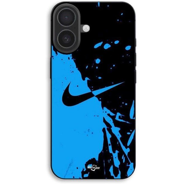 Etui Na Telefon - Maniacase - Iphone 17 - Silikon Tpu - MięKkie - Logo Nike Czarny-image