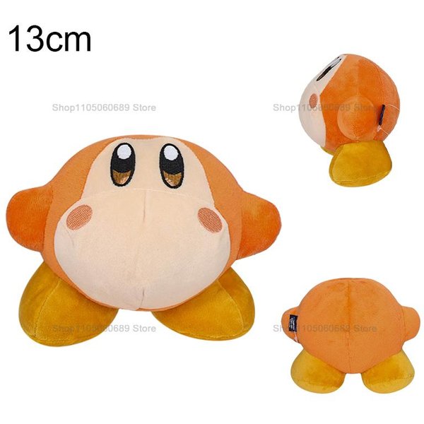 Juegos MuñEco De Peluche Star Kirby Kawaii Kirby Espada Kirby CorazóN Kirby Kirby Cocinero Kirby Pan Kirby Waddle Dee Peluches Regalos De CumpleañOs Para NiñOs Beige-image