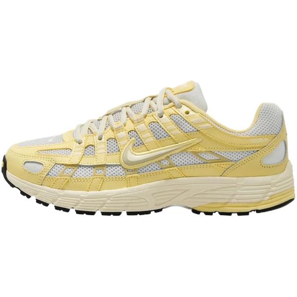 Zapatillas De Running Nike P-6000 CóModas Duraderas De CañA Baja Mujer Zapatilla Amarilla BV1021-700 36.5-image