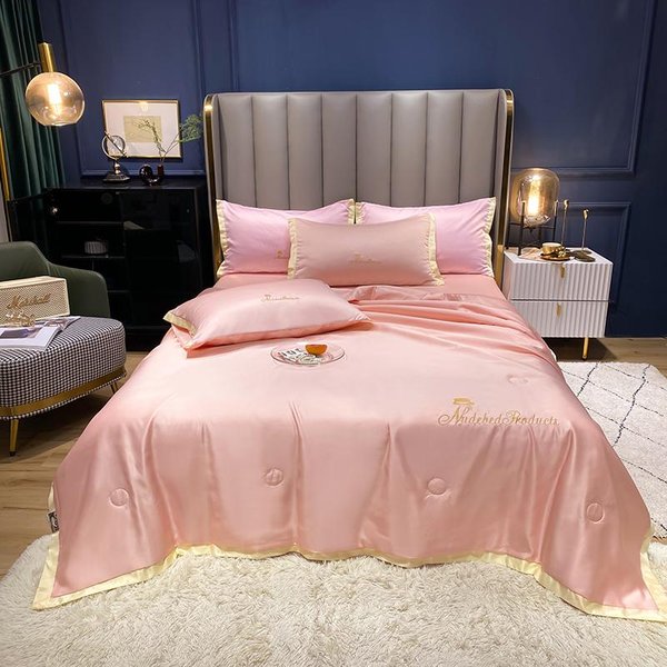 Bonenjoy EdredóN Fino De Verano Suave EdredóN Para Aire Acondicionado Fresco Sedoso Colcha EdredóN De Lujo(Funda De Almohada Necesita Orden) Single 150X200Cm 1Pc-image