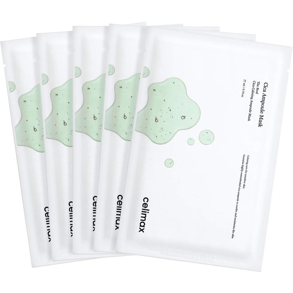 Celimax Mascarilla Ampolla Calmante The Real Cica 25 Ml X 5 Unidades White-image
