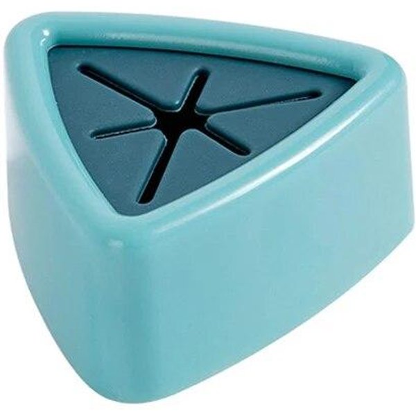Soporte Para Toallas Ventosa Estante De Pared Gancho Para PañO De Lavar Trapo Colgador De Almacenamiento Sin Taladro Toallero De Mano Toallero De Cocina BañO Azul Claro-image