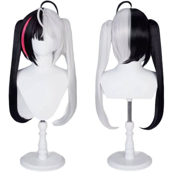 Disfraz Cosplay NTE Neverness To Everness Abrigo Camisa Falda Calcetines Lacrimosa Set Completo XXL White-image
