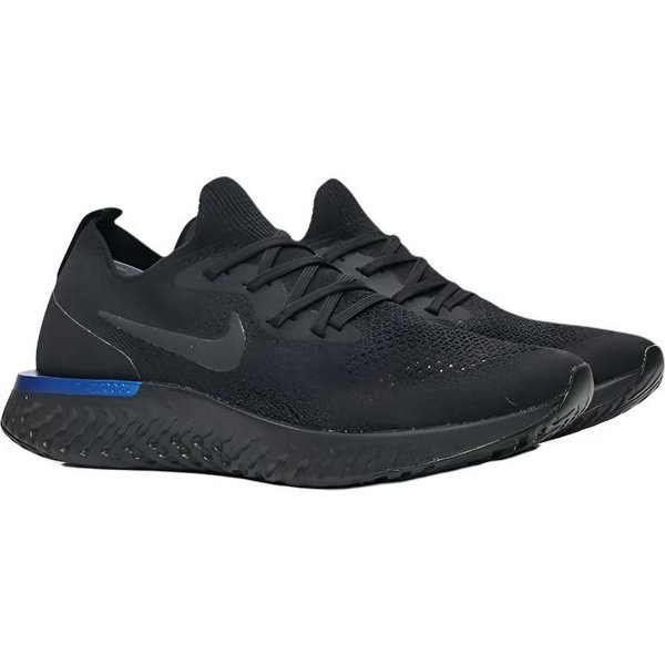 Nike Epic React Flyknit Czarny Niebieski WyśCigowy Damskie AQ0070-004 37.5 Black-image