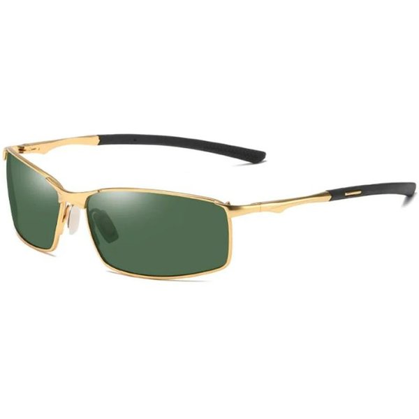 Kwadratowe Przeciwodblaskowe Okulary Korekcyjne Do DalekowzrocznośCi MęSkie Modne Metalowe Do Jazdy Okulary PrzeciwsłOneczne Dla MężCzyzn 0 -0,5 -0,75 Do -6,0 Myopia -0.5-image