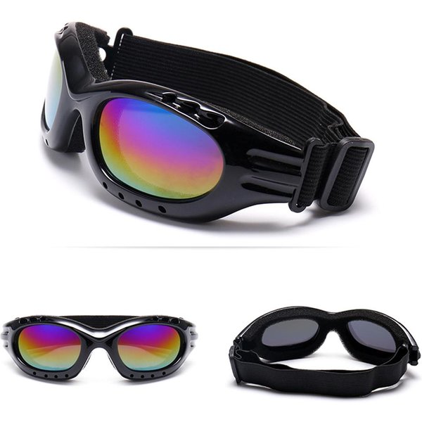Gafas De Esquí Deportes Al Aire Libre Gafas De Esquí Resistentes A ArañAzos Parabrisas Gafas De Esquí Para Esquiar Black-image